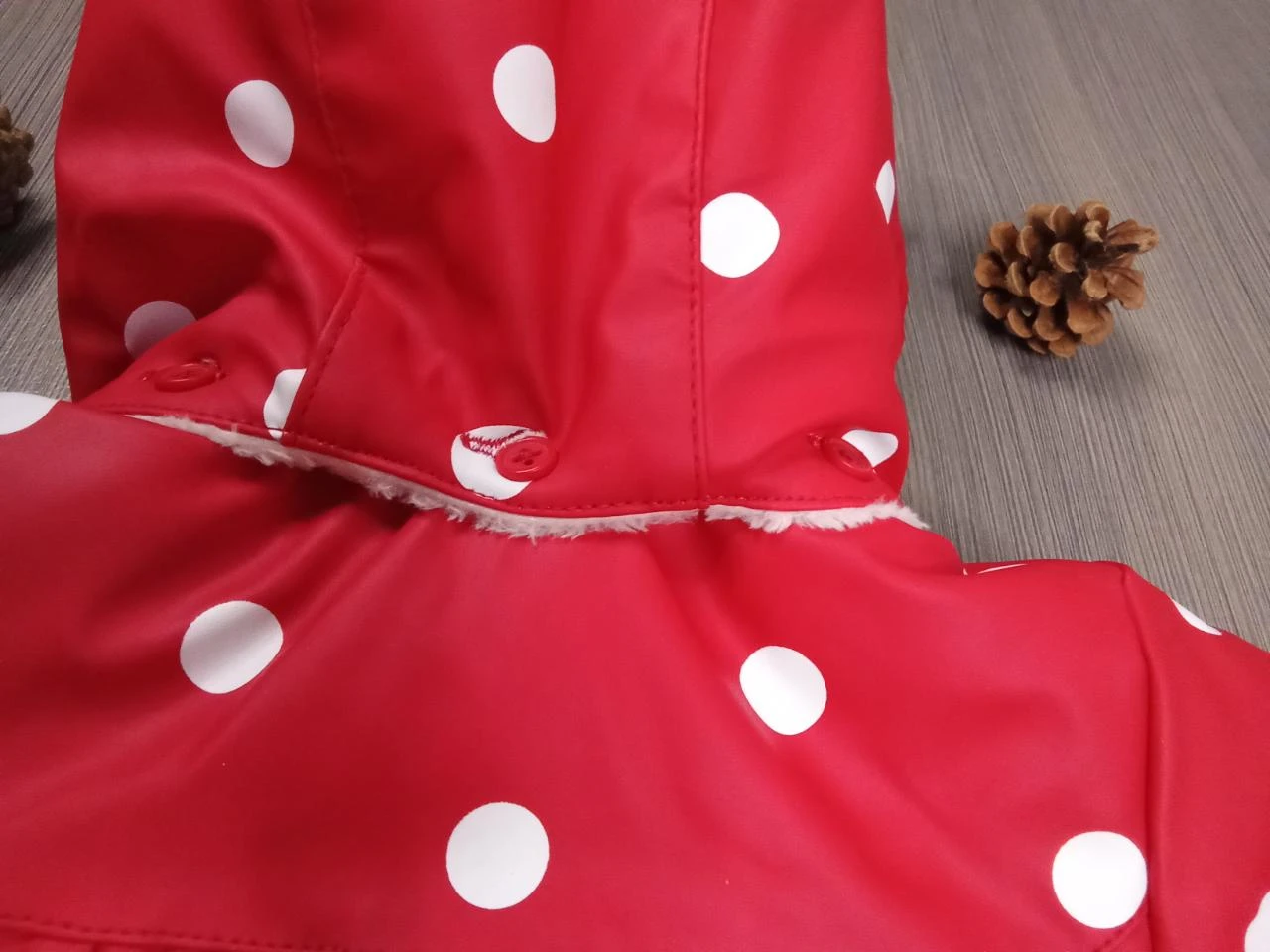 Magnífico abrigo impermeable DPAM 6 meses – photo 5